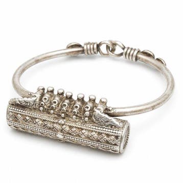 Rajastaanse amuleetarmband - Zilver - India - Begin 20e eeuw