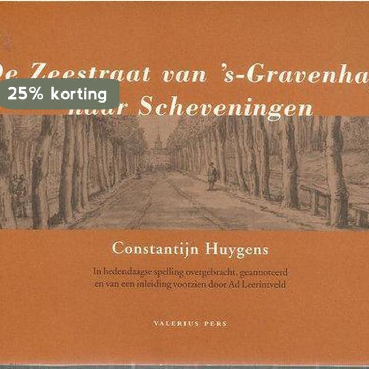 De Zeestraat van s-Gravenhage naar Scheveningen C. Huygens, Boeken, Literatuur, Zo goed als nieuw, Verzenden