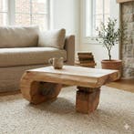 Logniture - Bijzettafel - Japanse stijl - Hout
