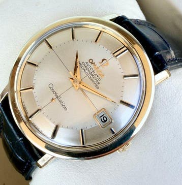 Omega - Constellation Chronometer Pie Pan steel/gold Jumbo, Nieuw