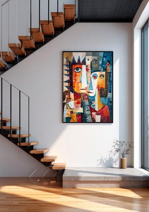E. Pérez Lezcano - Estado Intermedio XL (No Reserve), Antiek en Kunst, Kunst | Schilderijen | Modern