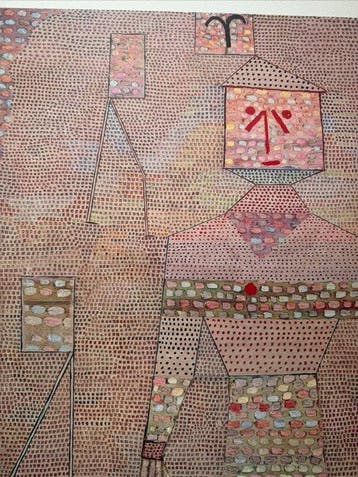 Paul Klee ( 1879-1940 ) - General en chef des barbares