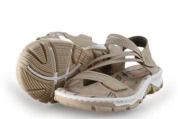 Rieker Sandalen in maat 40 Beige, Verzenden, Sandalen of Muiltjes