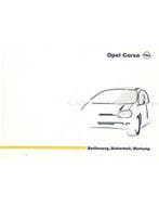 1997 OPEL CORSA B INSTRUCTIEBOEKJE DUITS