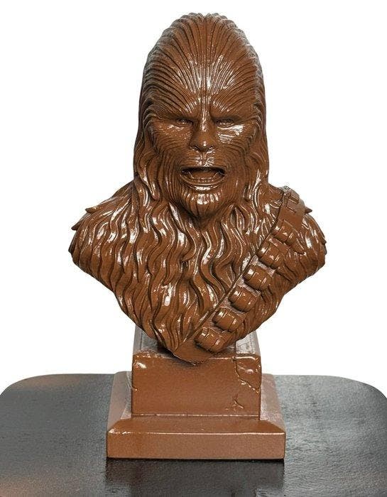 Daluxe Art - 1999 • Chewbacca Bust Display, Antiquités & Art, Art | Objets design