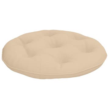 vidaXL Hangstoel Kussen VIANEN 100% Polyester Crèmekleurig, Huis en Inrichting, Verzenden, Nieuw
