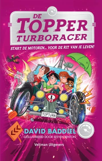 De Topper turboracer 9789048318162 David Baddiel, Verzenden, Zo goed als nieuw, David Baddiel
