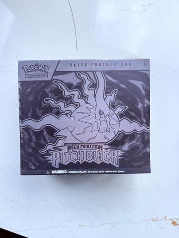 Pokémon Elite trainer box - Mega Evolution Pitch Black Elite, Nieuw