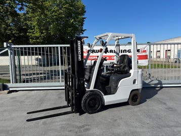 Nissan P1F1A15D, LPG, Heftruck, Ophalen of Verzenden, 1000 tot 2000 kg