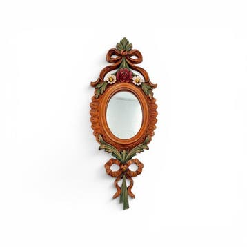 Miroir mural - Bois - Miroir mural polychrome