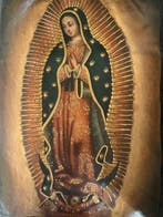Mid XX - Cuzco Painting Peruvian School - 32 x 42 cm -, Antiek en Kunst