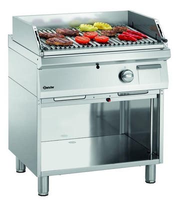Lavasteengrill | RVS | Gas | 18kW | V Rooster |, Verzenden, Nieuw in verpakking