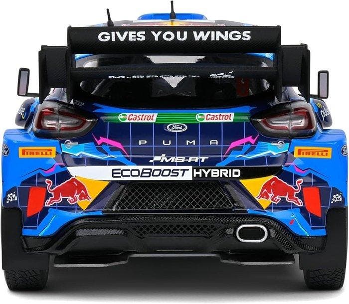 Solido 1:18 - Voiture miniature - Ford Puma Rally1 Red Bull, Hobby & Loisirs créatifs, Voitures miniatures | 1:5 à 1:12