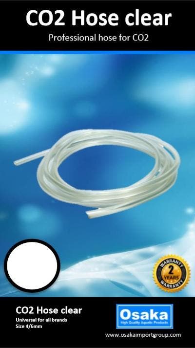 Osaka speciale siliconen CO2 slang  3m (CO2 Accessoires), Dieren en Toebehoren, Vissen | Aquaria en Toebehoren, Nieuw, Ophalen of Verzenden