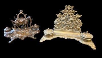 Encrier (2) - Bronze, Laiton, Antiquités & Art