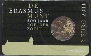 Pays-Bas. 2 Euro 2011 Erasmus (Sans prix de réserve)