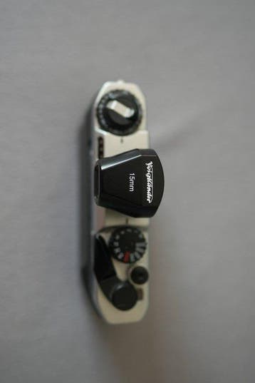 Voigtländer BESSA-L + wizjer voigtlander 15 mm Analoge, Nieuw