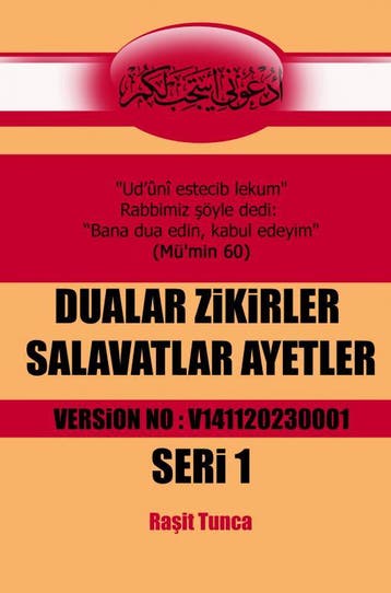 Dualar Zikirler Salavatlar Ayetler | Rait Tunca | Nieuw, Verzenden, Nieuw, Rait Tunca