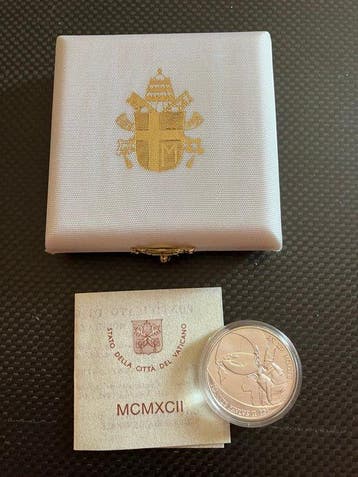 Vaticaan. 500 Lire 1992 (Zonder minimumprijs)