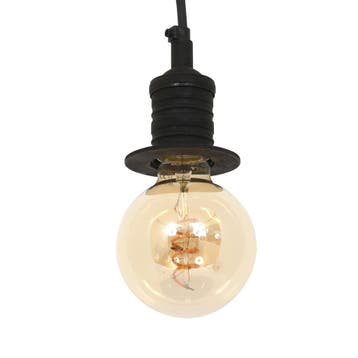 hanglampen Messing Pollux zwart Binnenverlichting, Huis en Inrichting, Lampen | Hanglampen, Verzenden, Nieuw, Overige materialen