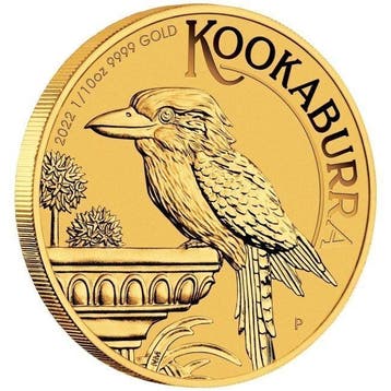 Australië. 15 Dollars 2022 1/10 oz $15 AUD Australian
