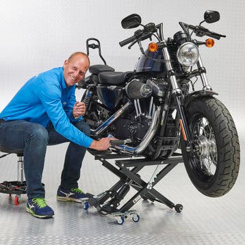 Datona Motorlift Harley met poetskruk - Datona - Zwart, Ophalen of Verzenden, Nieuw