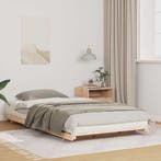 vidaXL Bedframe Bruin 80 x 220 cm Massief grenenhout, Huis en Inrichting, Slaapkamer | Bedden, Verzenden, Nieuw