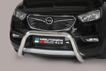 Pushbar | geschikt voor Opel | Mokka X 16- 5d suv. | rvs zil, Verzenden