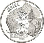 Liechtenstein. 20 Euro 1998 Heidiland, Johanna Spyri -