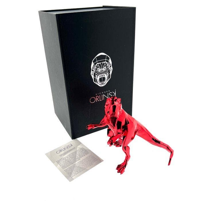Richard Orlinski (1966) - Combo: T-Rex Spirit incl COA +, Antiquités & Art, Art | Objets design