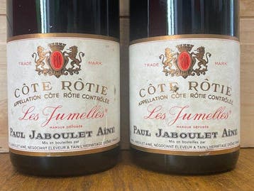 1981 Cote Rôtie Les Jumelles Jaboulet - Côte Rotie - 2 Fles