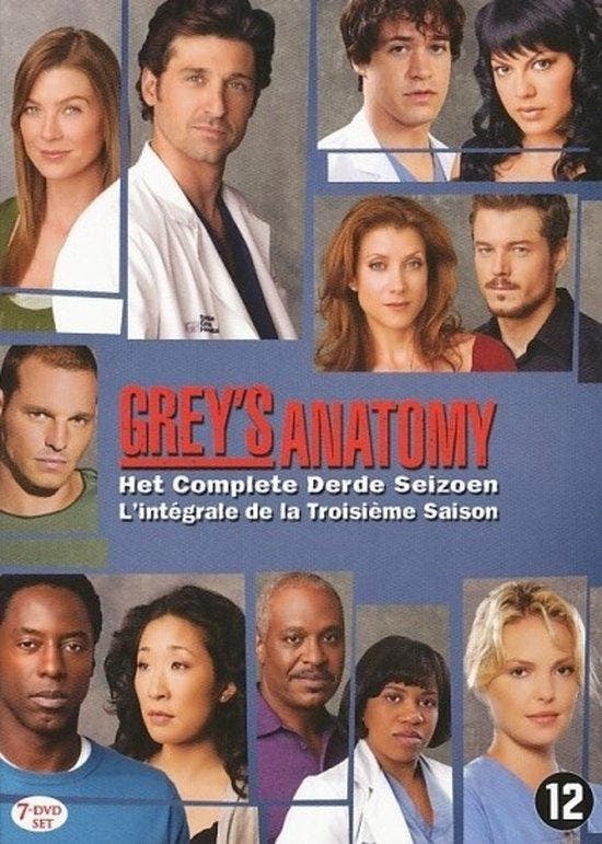 Greys Anatomy - Seizoen 3 (dvd tweedehands film), Cd's en Dvd's, Dvd's | Actie, Ophalen of Verzenden