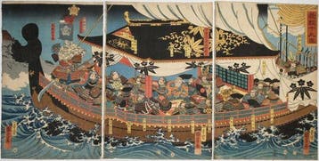 Utagawa Kuniyoshi /  (1798–1861) Yoshitsune Jkyshin —