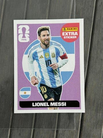 2026 Panini FIFA World Cup 2026 Lionel Messi Extra sticker