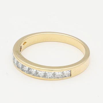 Bague - 18 carats Or jaune Diamant (Naturelle), Bijoux, Sacs & Beauté