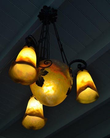 Muller Frères - Muller Frères - Plafondlamp - Smeedijzer