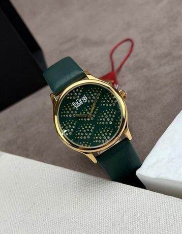 Burgi - Pebble Style Green dial - Zonder minimumprijs -, Nieuw