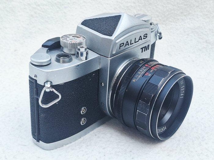 Pallas TM + Pentacolor 1:2.8 f=50mm Single lens reflex, Audio, Tv en Foto, Fotocamera's Analoog