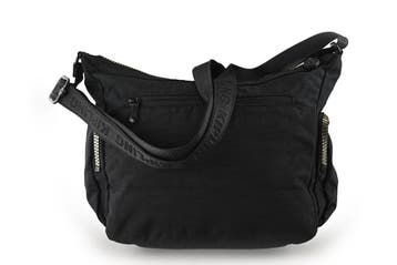 Kipling Schoudertas Zwart, Handtassen en Accessoires, Verzenden, Zo goed als nieuw, Zwart