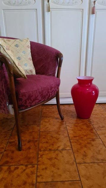 Salviati - Vaas - Monumentale vaas - Geblazen glas