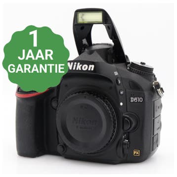 10% korting | Nikon D610 body | Tweedehands, Verzenden
