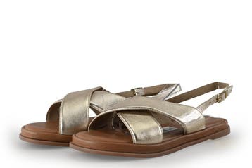 Atelier Tropezien Sandalen in maat 40 Goud, Overige kleuren, Verzenden, Sandalen of Muiltjes, Zo goed als nieuw