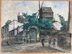 Fernand André Prevost (1890-1961) - Le moulin de la Galette