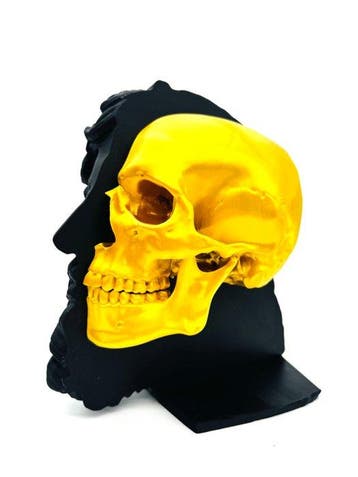 PYTHIA - Buste, Zeus vs Memento Mori II - 26 cm - Plastique, Antiek en Kunst