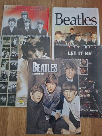 Beatles - Lot de 24 calendriers The Beatles (18 scellés) +