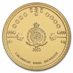 Niue. 250 Dollars 2022 1 oz $250 NZD Niue Sonic the Hedgehog, Postzegels en Munten