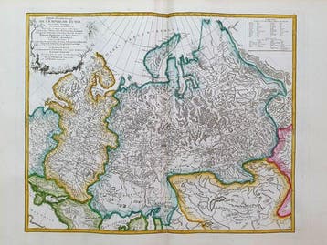 Asie - Russie orientale / Mongolie / Mer du Nord /