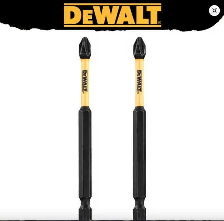 Bitset van DeWALT - Bitset PH2, 2 stuks 89mm kruiskop, Auto-onderdelen, Airco en Verwarming, Nieuw, Verzenden