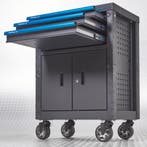 Datona Gereedschapswagen met 3 laden en kast - Datona - Mat, Doe-het-zelf en Bouw, Ophalen of Verzenden, Nieuw