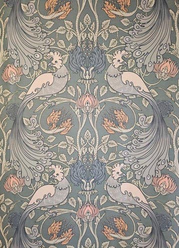 Exclusieve William Morris-stof La fenice - Artmaison in